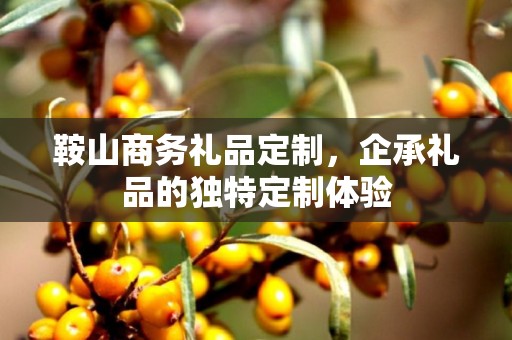 鞍山商务礼品定制，企承礼品的独特定制体验